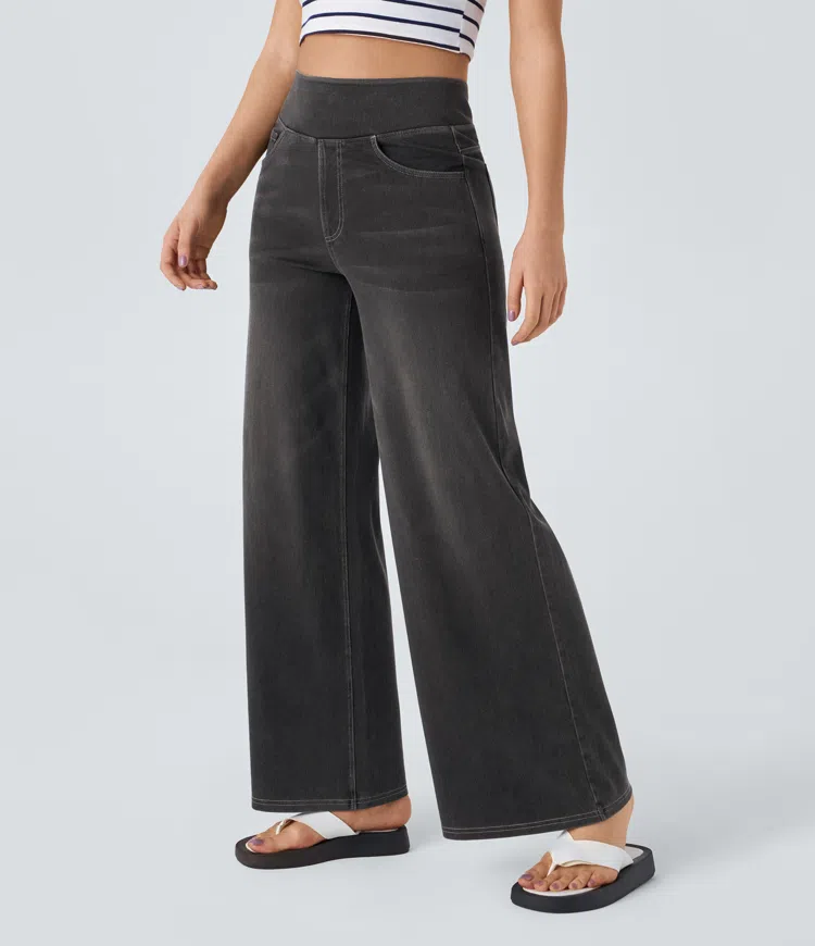 Flora | Comfortabele jeans met hoge taille