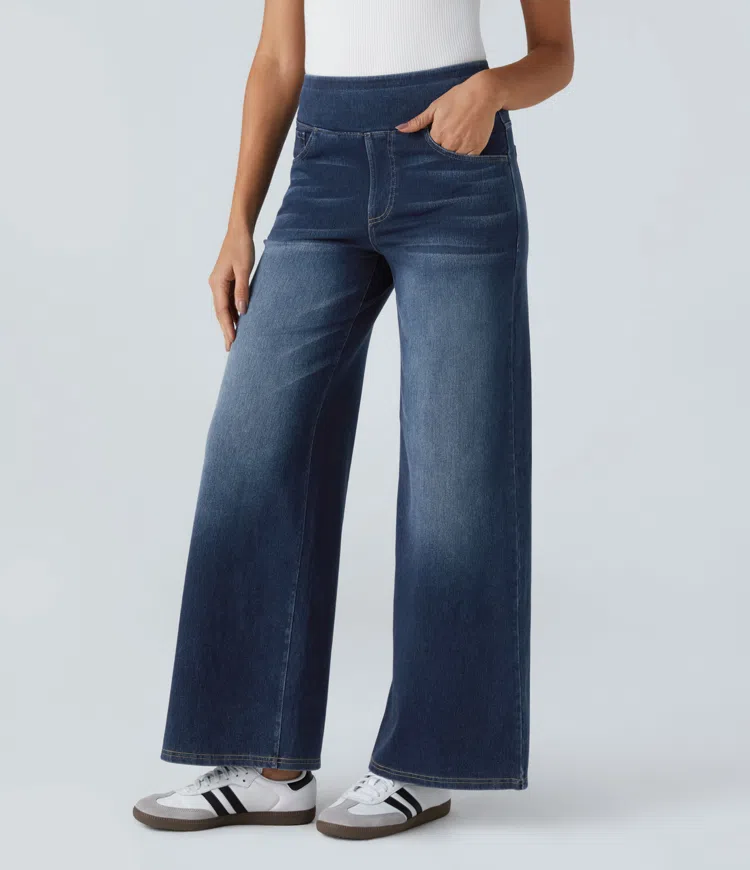 Flora | Comfortabele jeans met hoge taille