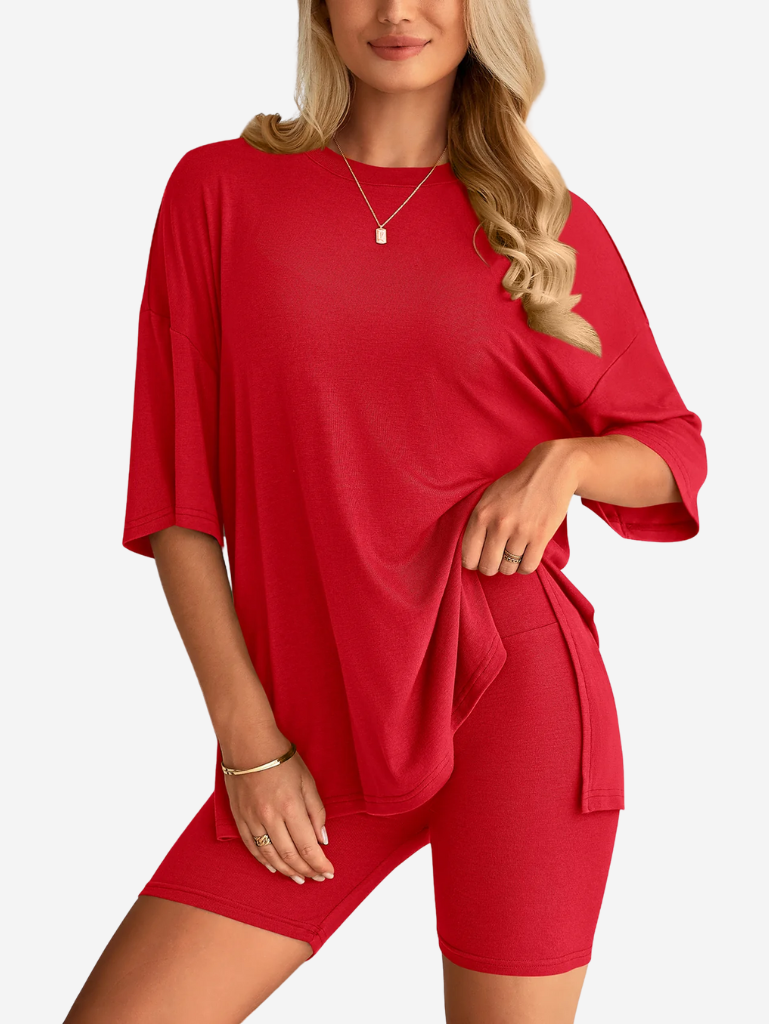Mandy Duo Set | Oversized duo-set voor dames met sportieve flair