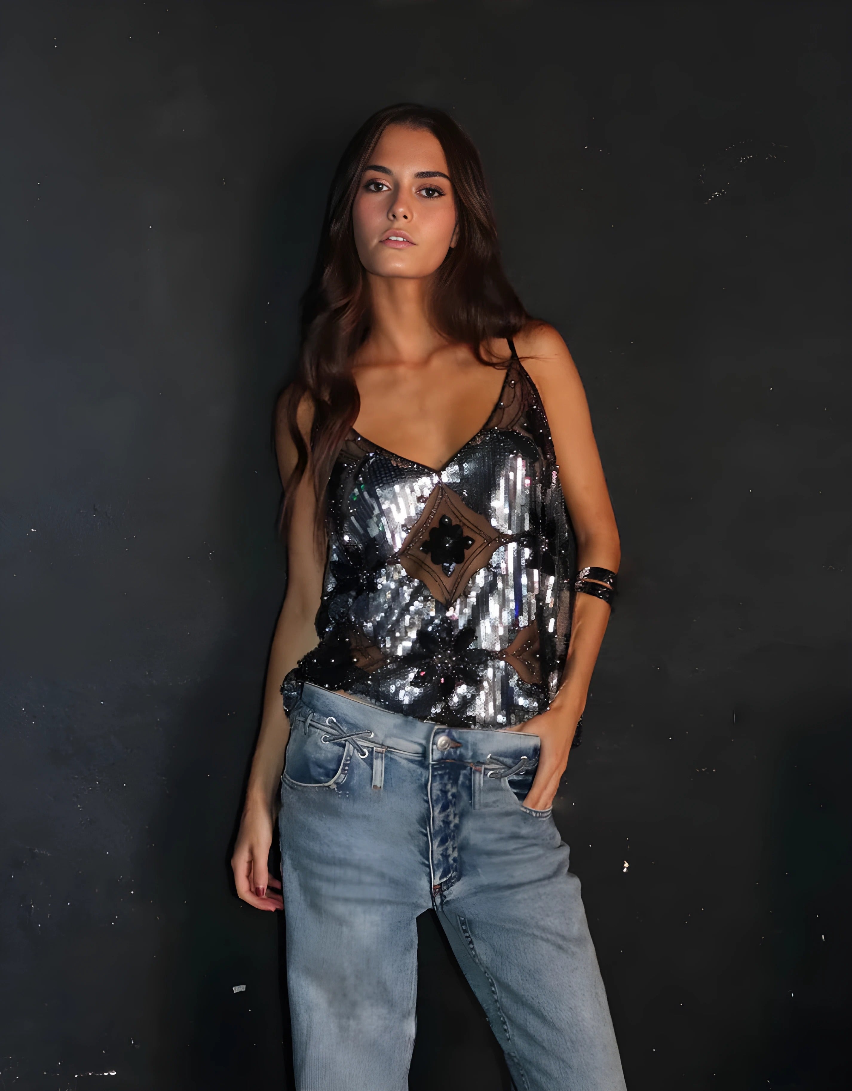 Jocye | See Through Top