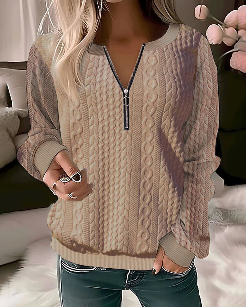 Aurora™ | Zip Up Sweater