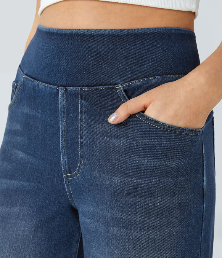 Flora | Comfortabele jeans met hoge taille