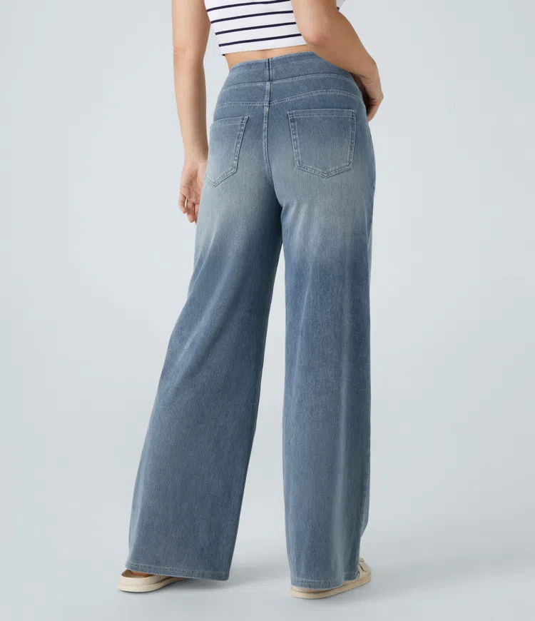 Flora | Comfortabele jeans met hoge taille