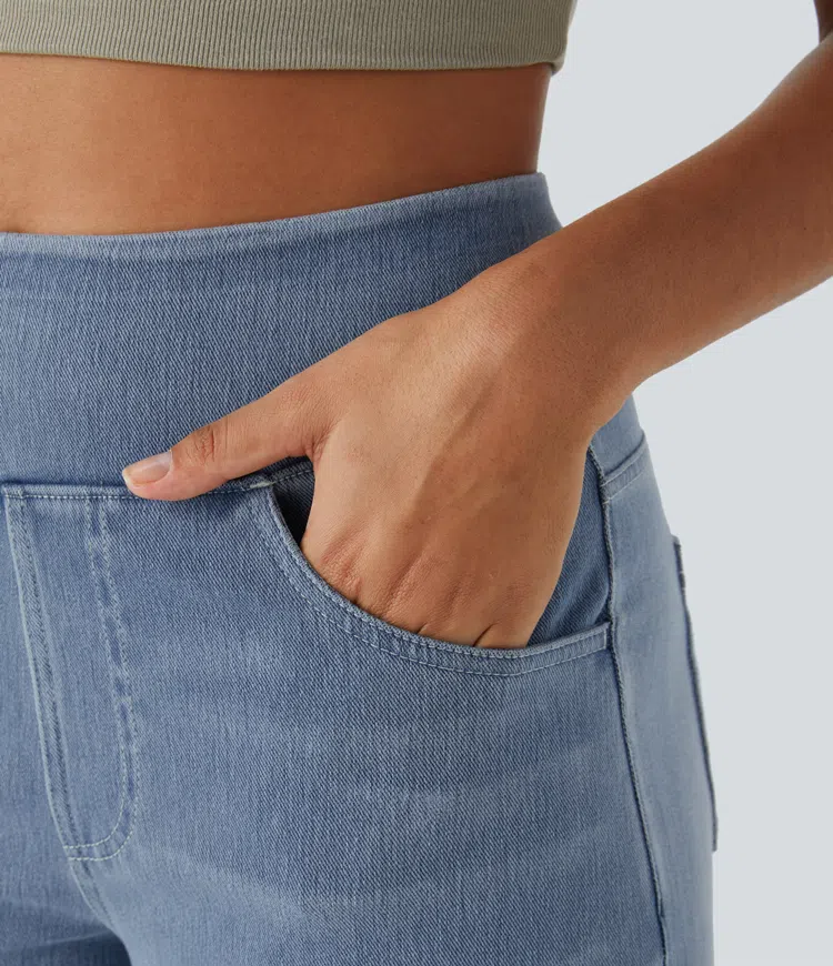 Flora | Comfortabele jeans met hoge taille