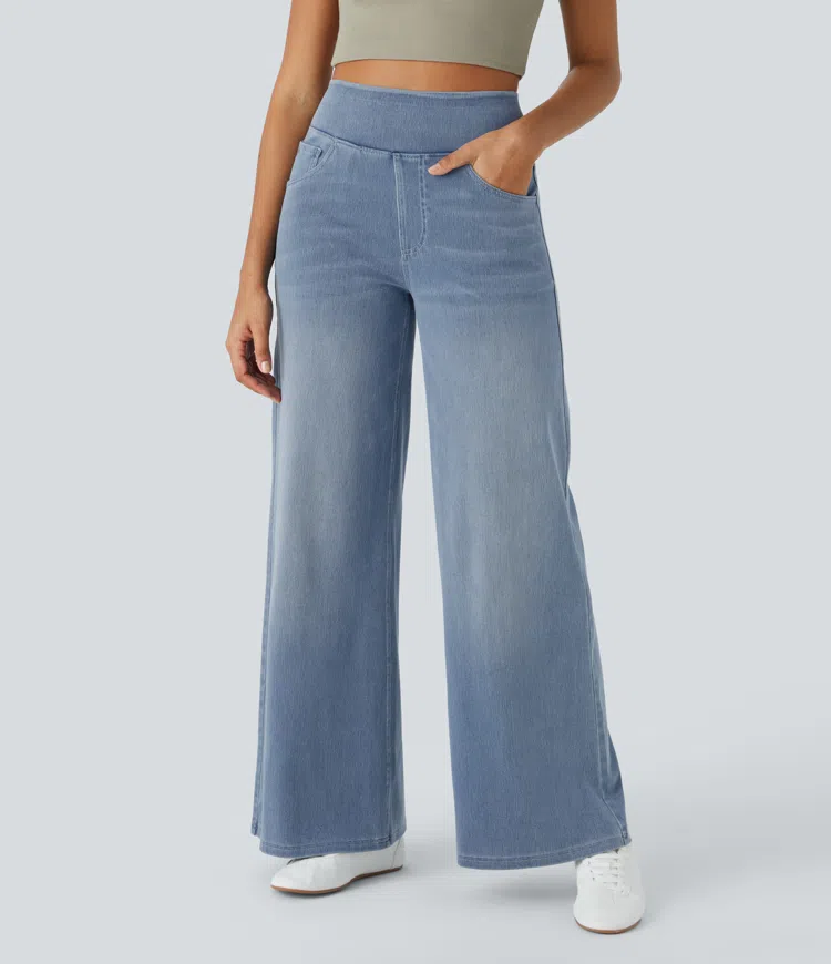 Flora | Comfortabele jeans met hoge taille