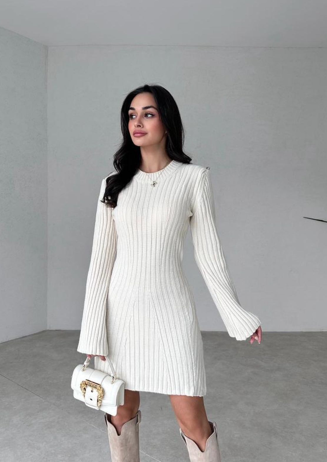 The Eloise Dress – Cream