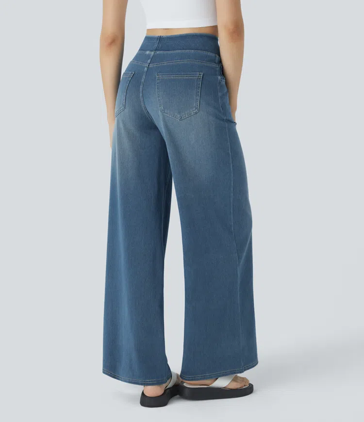 Flora | Comfortabele jeans met hoge taille