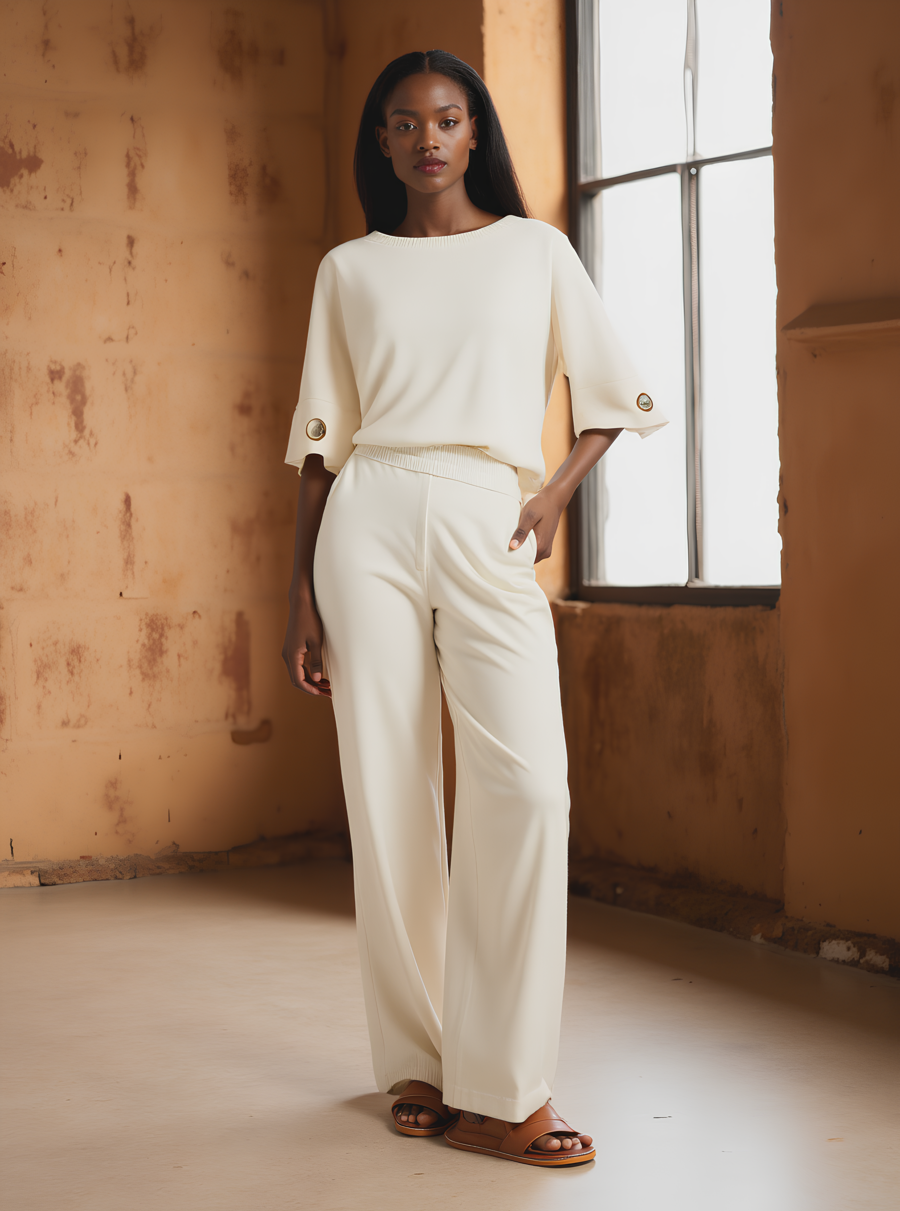 Sophie - Elegante Trui Blouse
