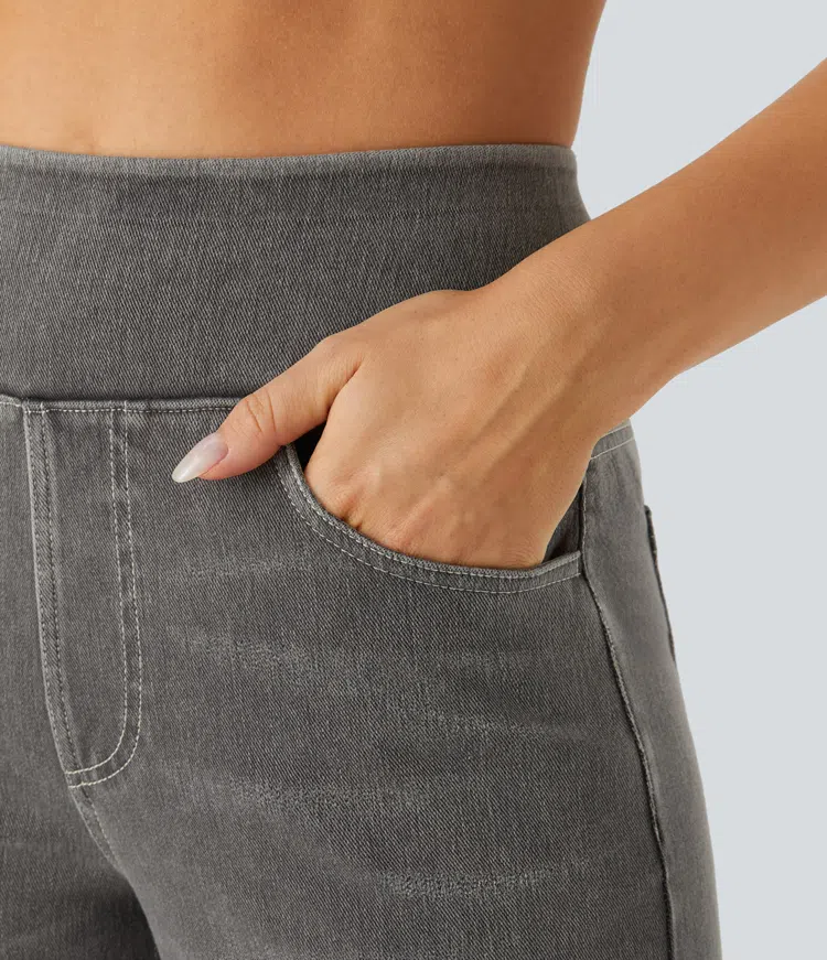 Flora | Comfortabele jeans met hoge taille