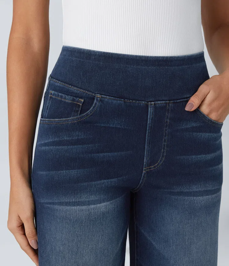 Flora | Comfortabele jeans met hoge taille