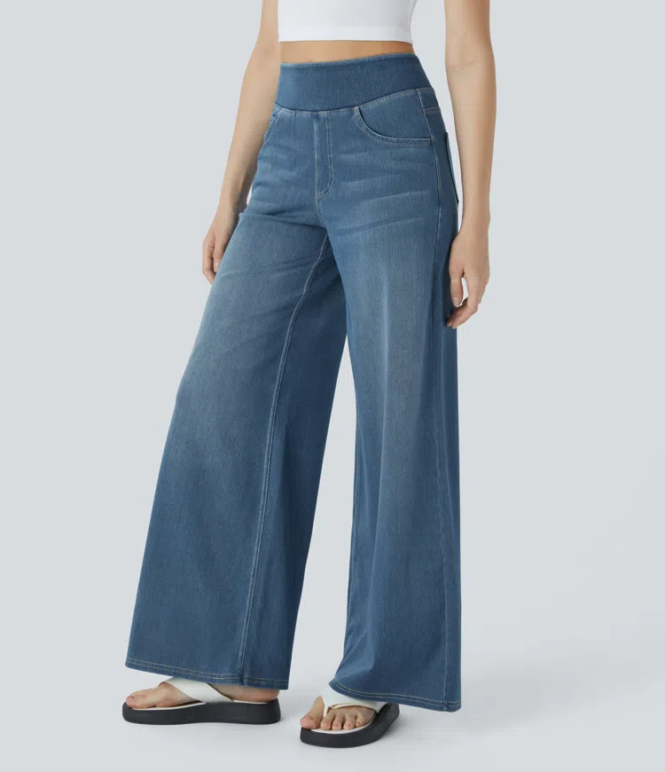 Flora | Comfortabele jeans met hoge taille