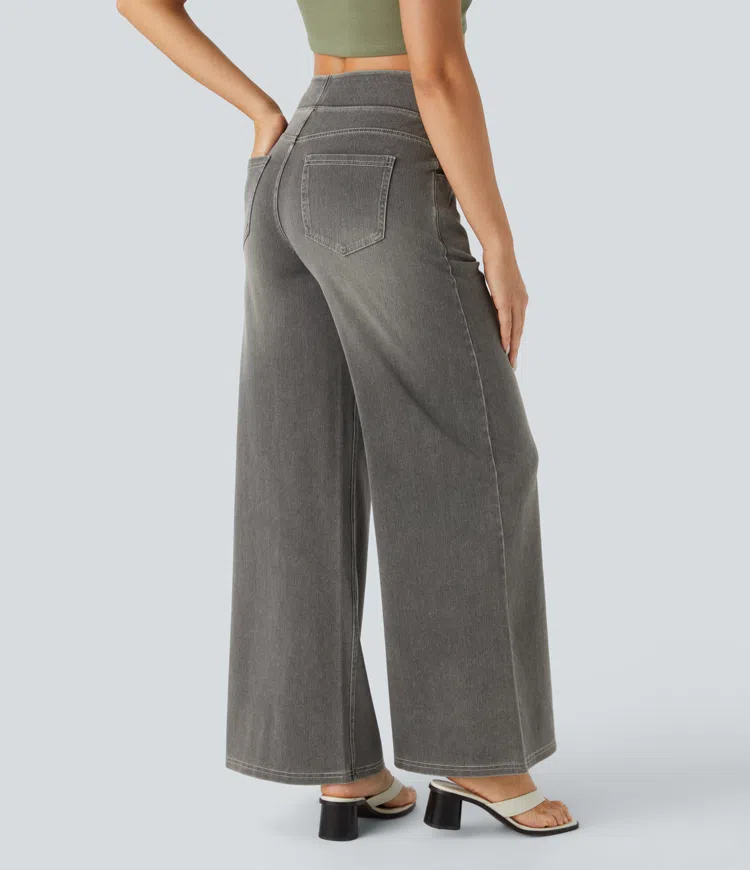 Flora | Comfortabele jeans met hoge taille