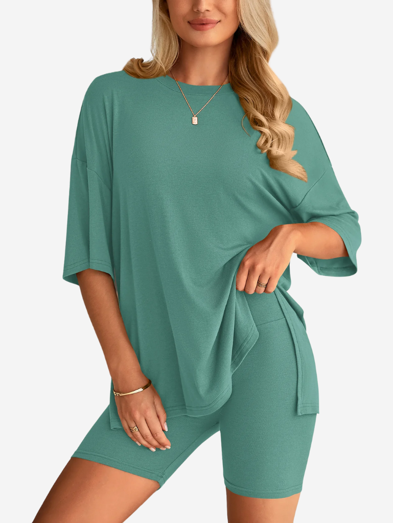 Mandy Duo Set | Oversized duo-set voor dames met sportieve flair