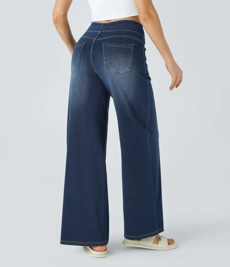 Flora | Comfortabele jeans met hoge taille