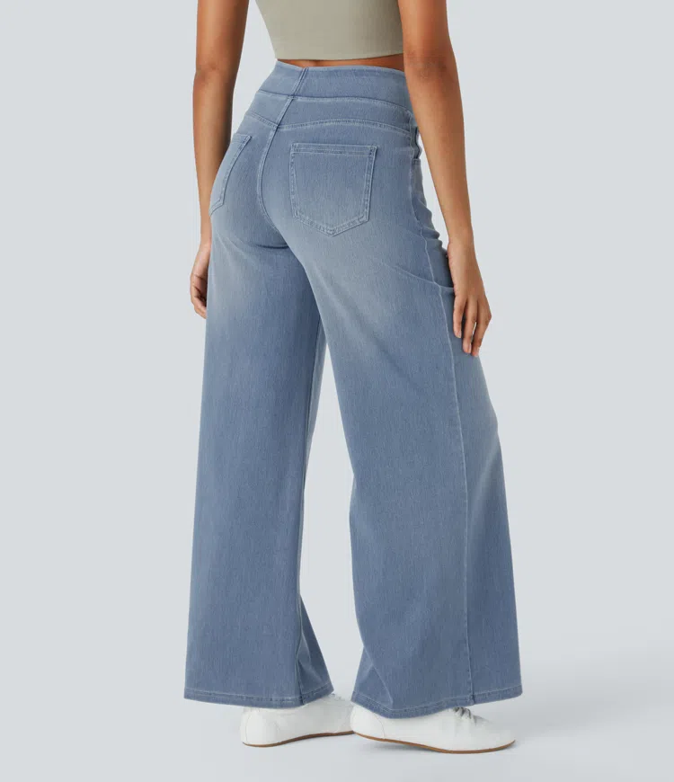 Flora | Comfortabele jeans met hoge taille