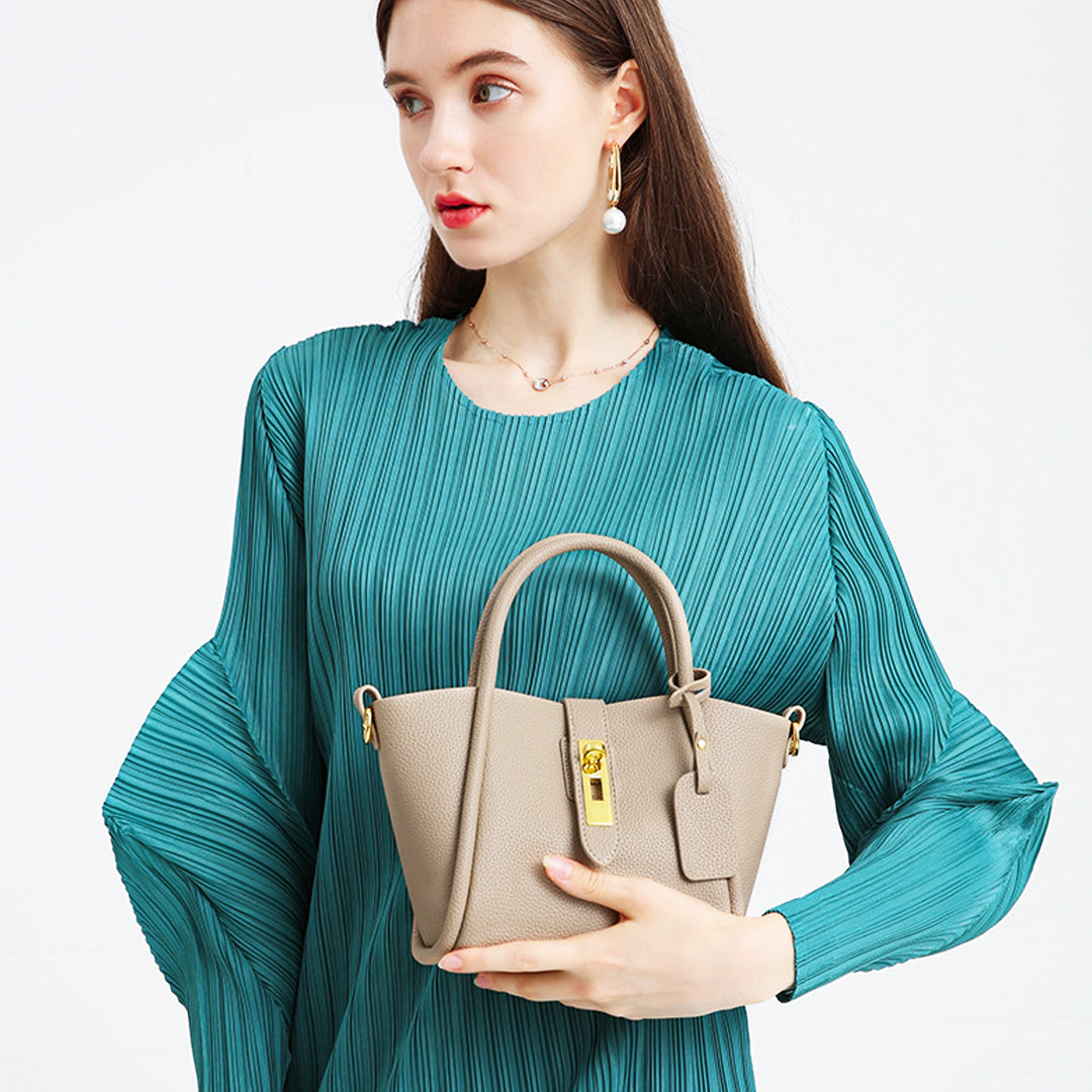 Lilia | Leren tas
