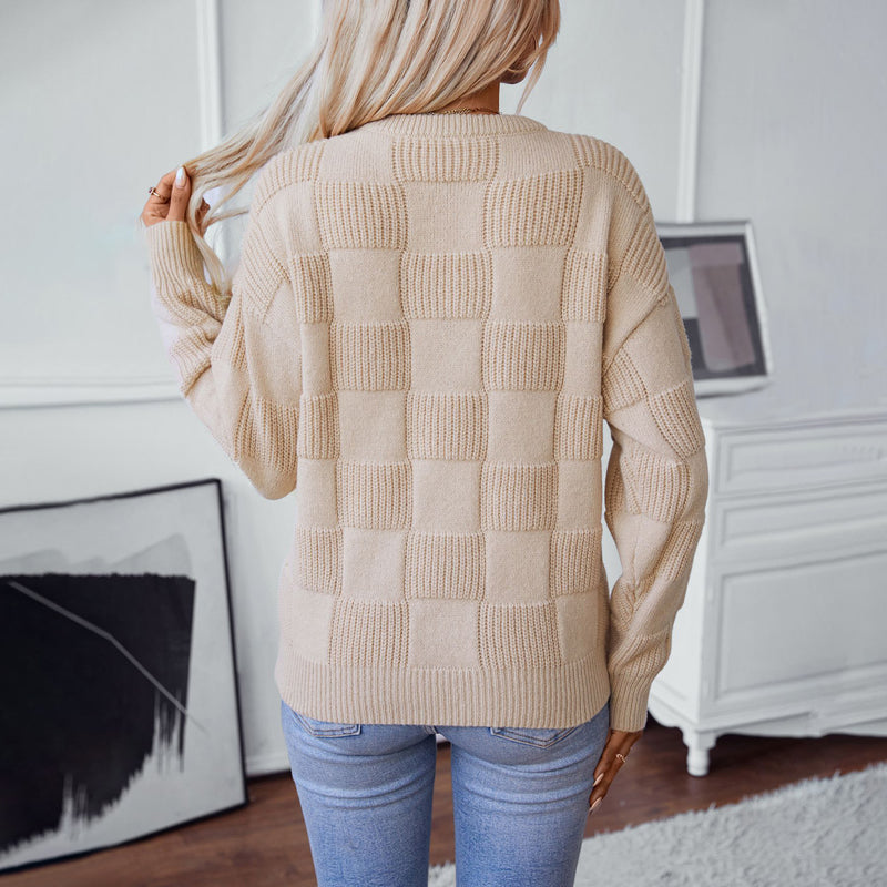 Vintage Casual Knitted Sweater