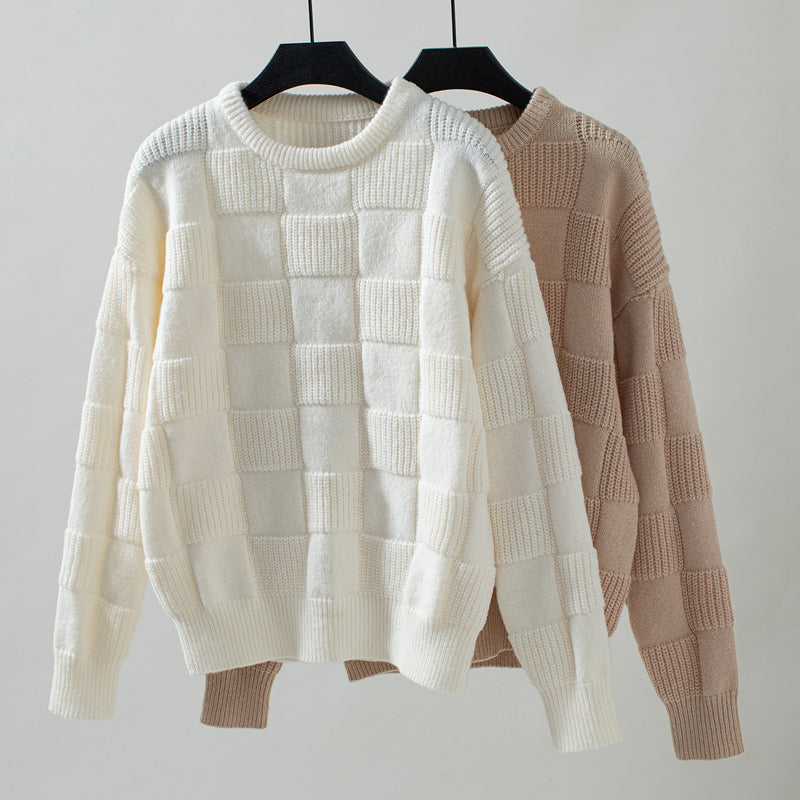 Vintage Casual Knitted Sweater