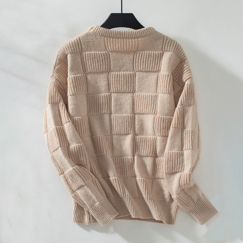 Vintage Casual Knitted Sweater
