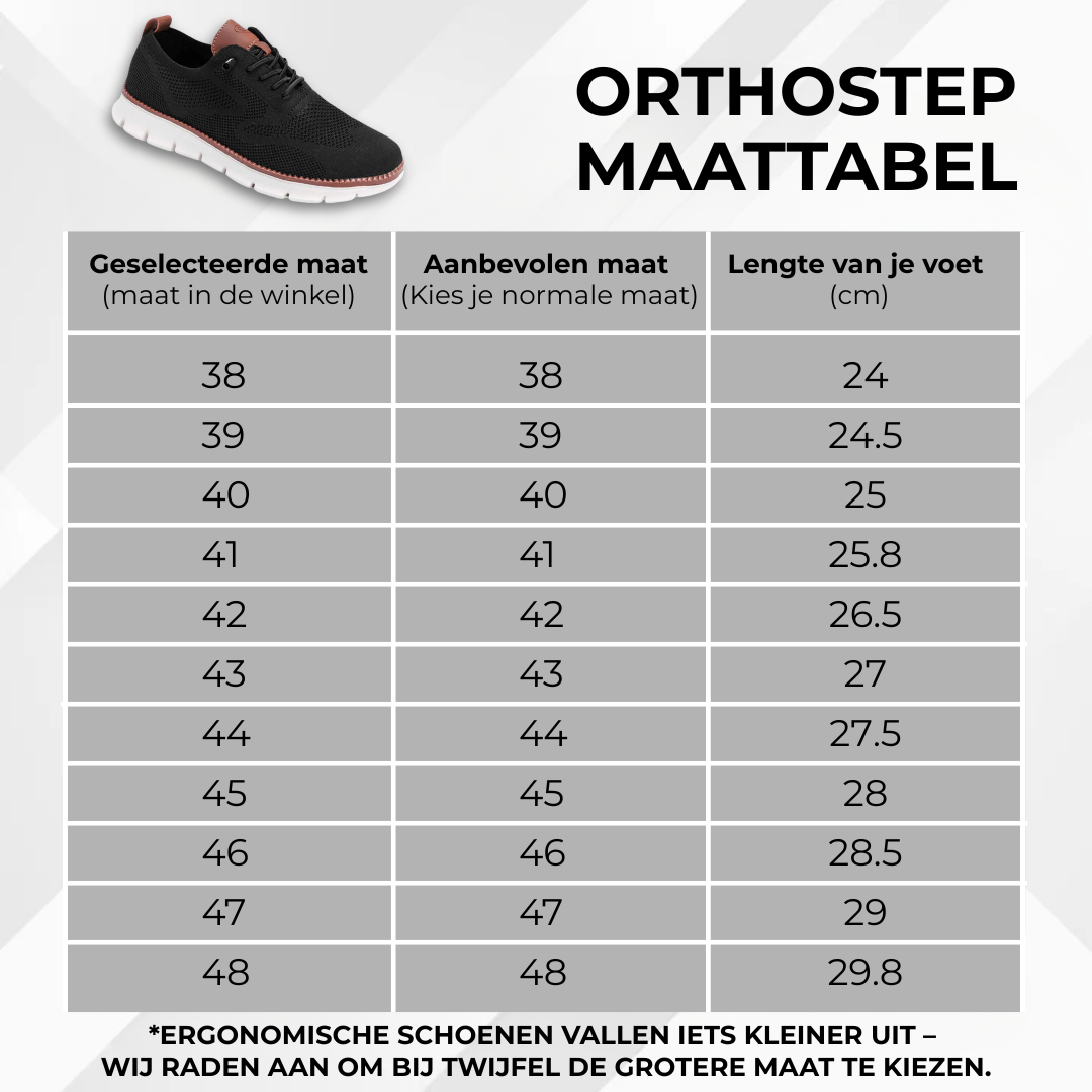 OrthoStride™ – Ultiem Comfortabele & Pijnverlichtende Schoenen