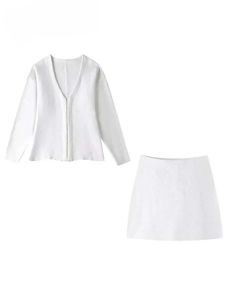 Merlé gebreide set - Elegance