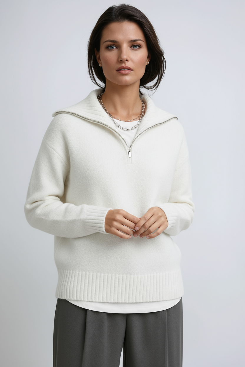 Trui Dames | Half Zip & Gebreid