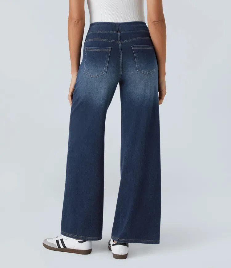 Flora | Comfortabele jeans met hoge taille