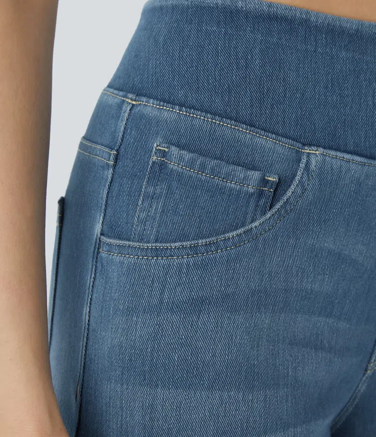 Flora | Comfortabele jeans met hoge taille