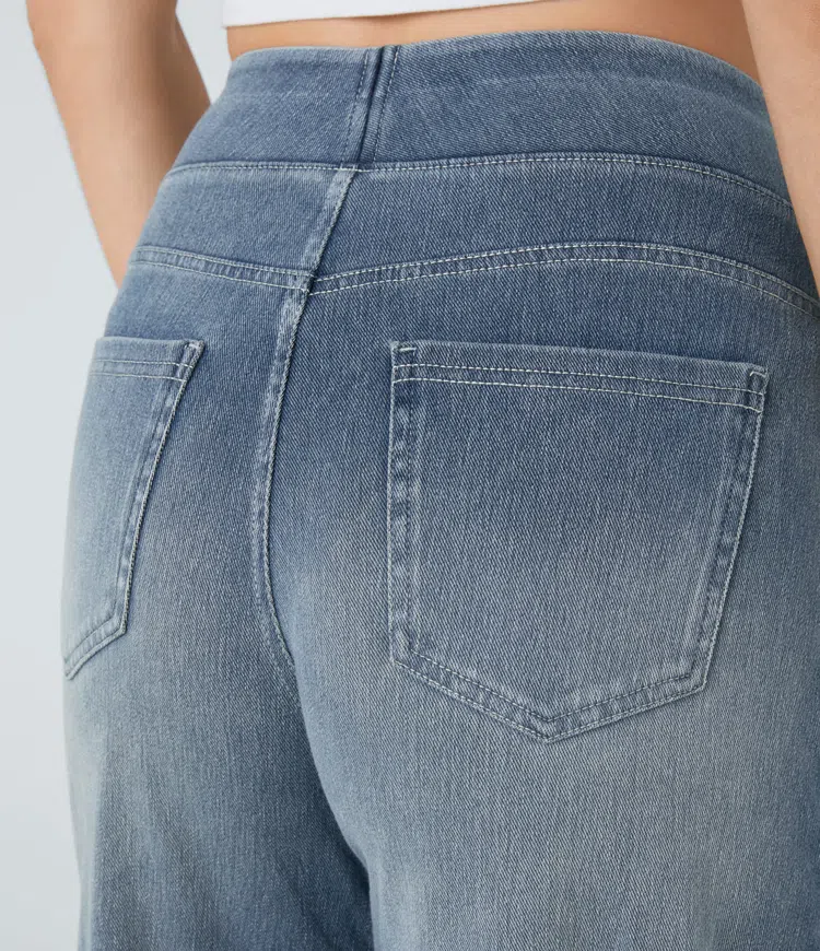 Flora | Comfortabele jeans met hoge taille