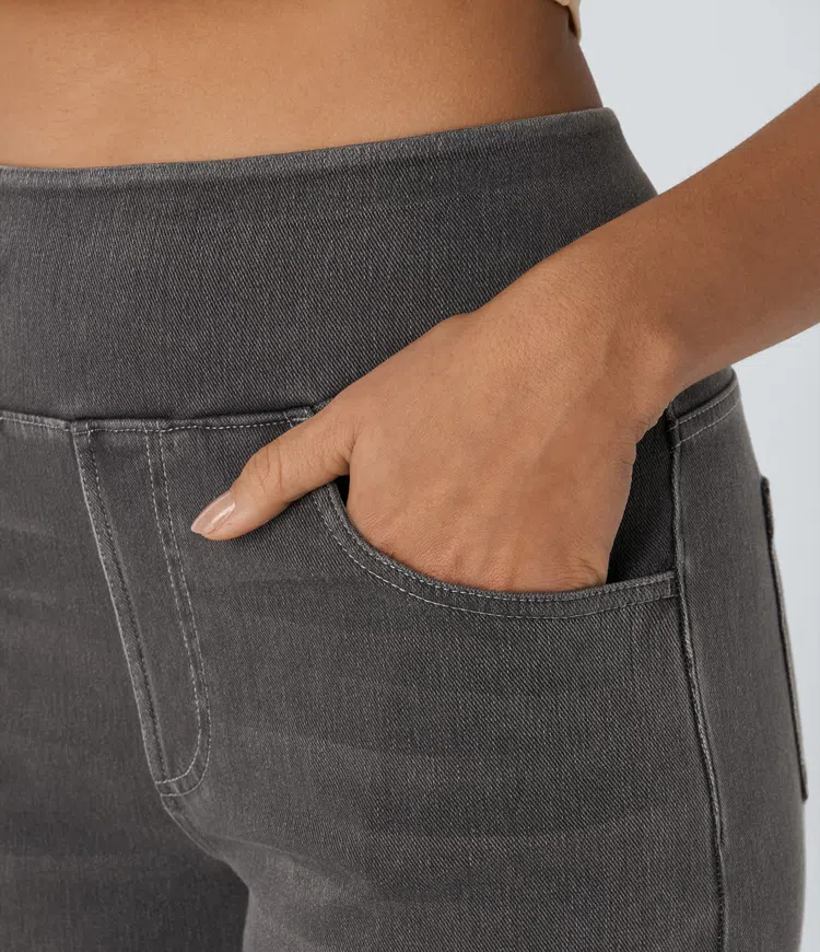 Flora | Comfortabele jeans met hoge taille