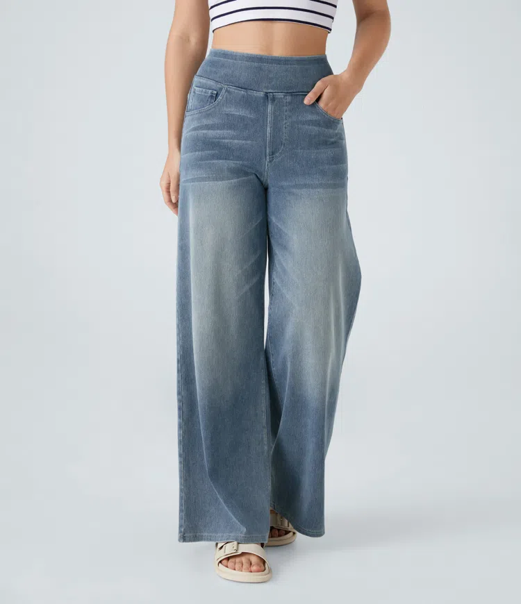 Flora | Comfortabele jeans met hoge taille