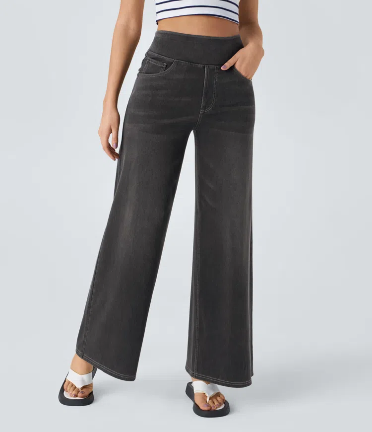 Flora | Comfortabele jeans met hoge taille