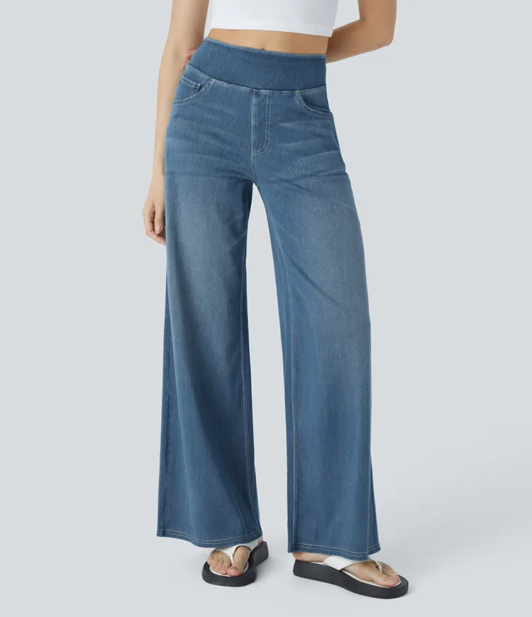 Flora | Comfortabele jeans met hoge taille