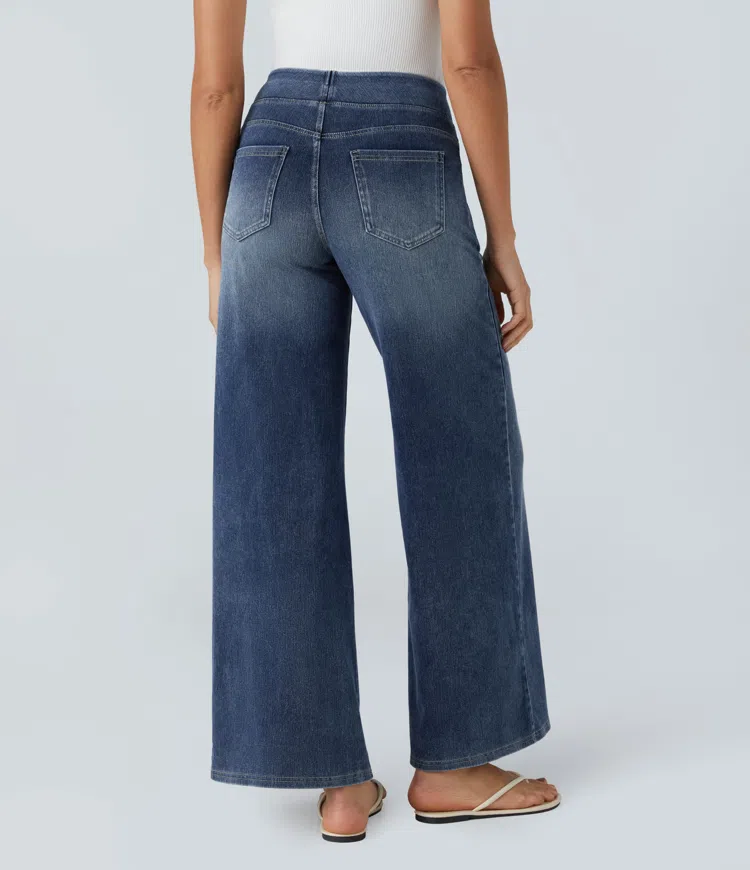 Flora | Comfortabele jeans met hoge taille