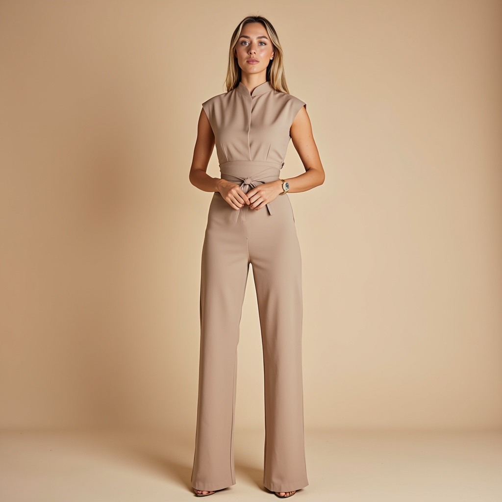 Laila | Mouwloze Jumpsuit