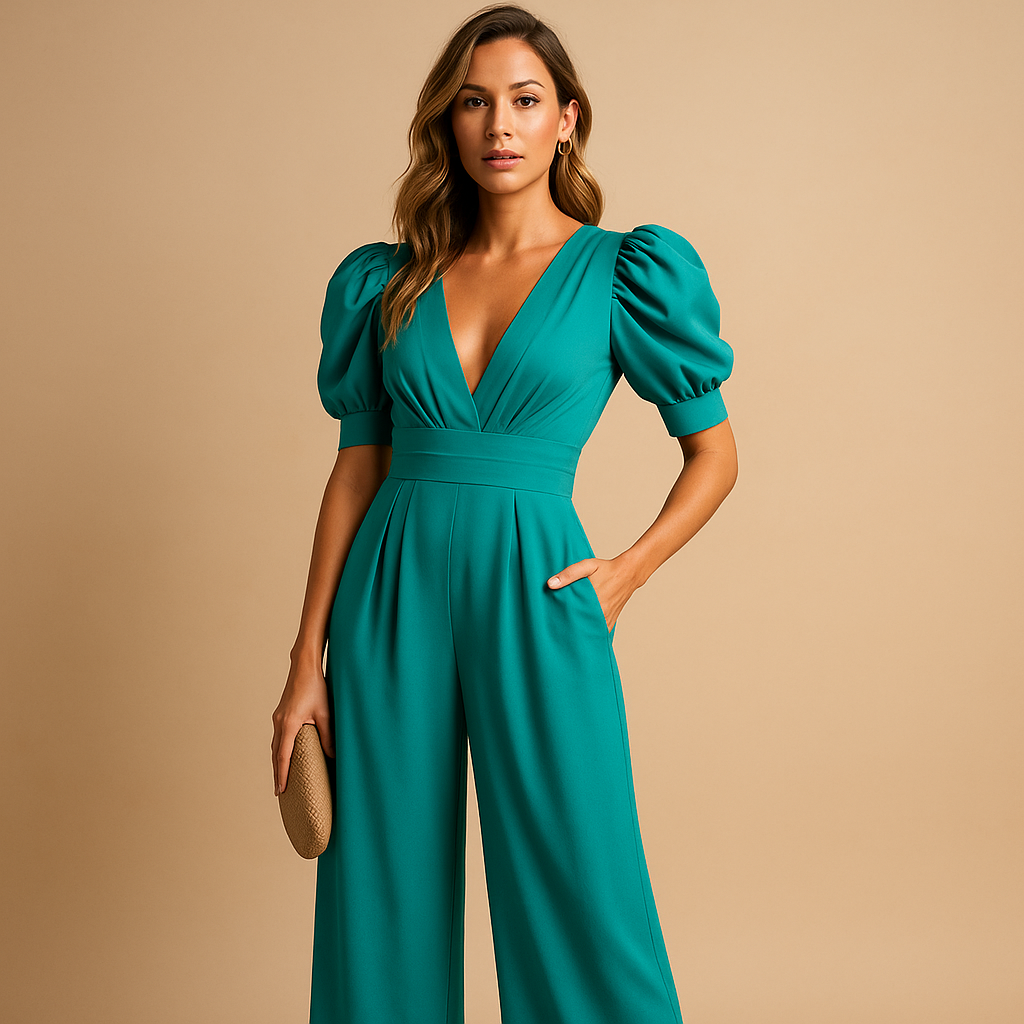 Lange elegante jumpsuit voor dames | Elvira