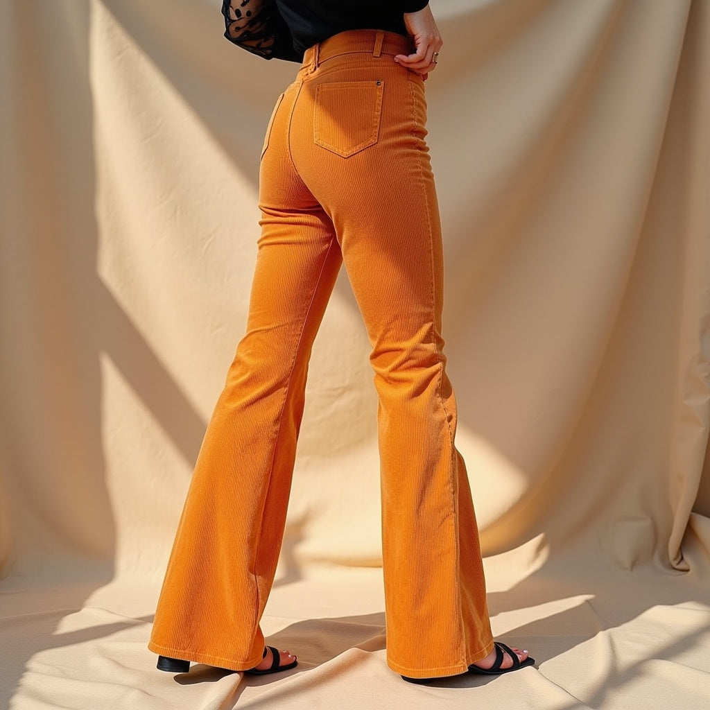 Jacquelin | Corduroy Flared Broek