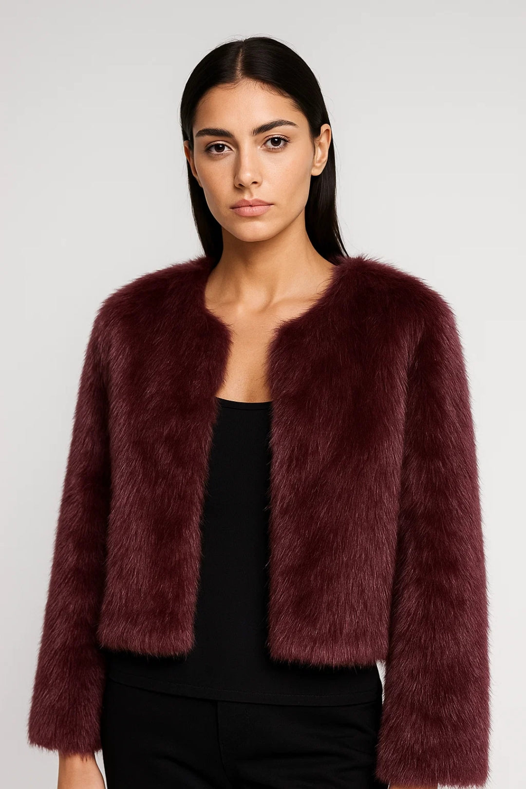 Faux Fur Damesjas