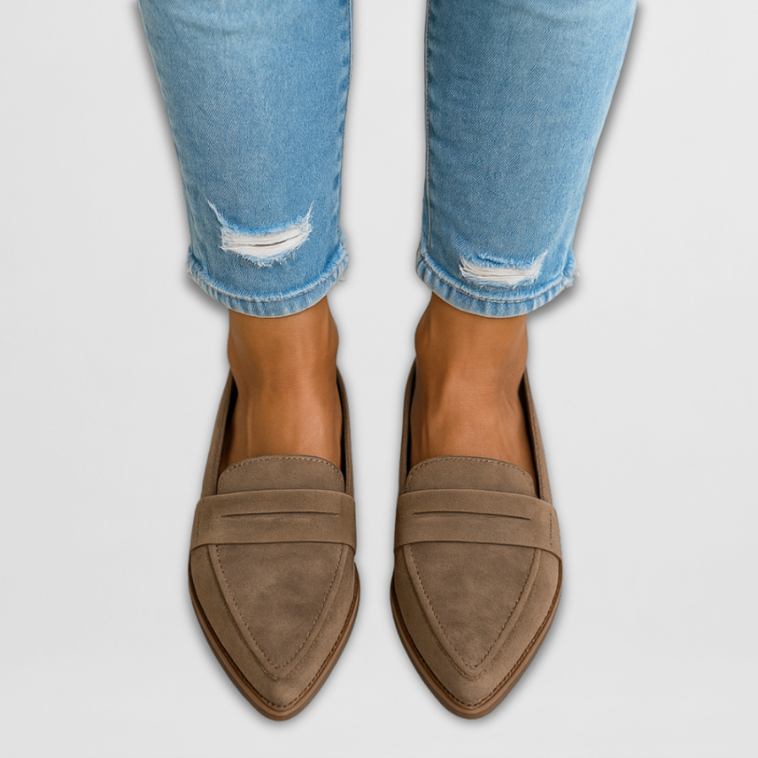 Ines | Suède Mocassins