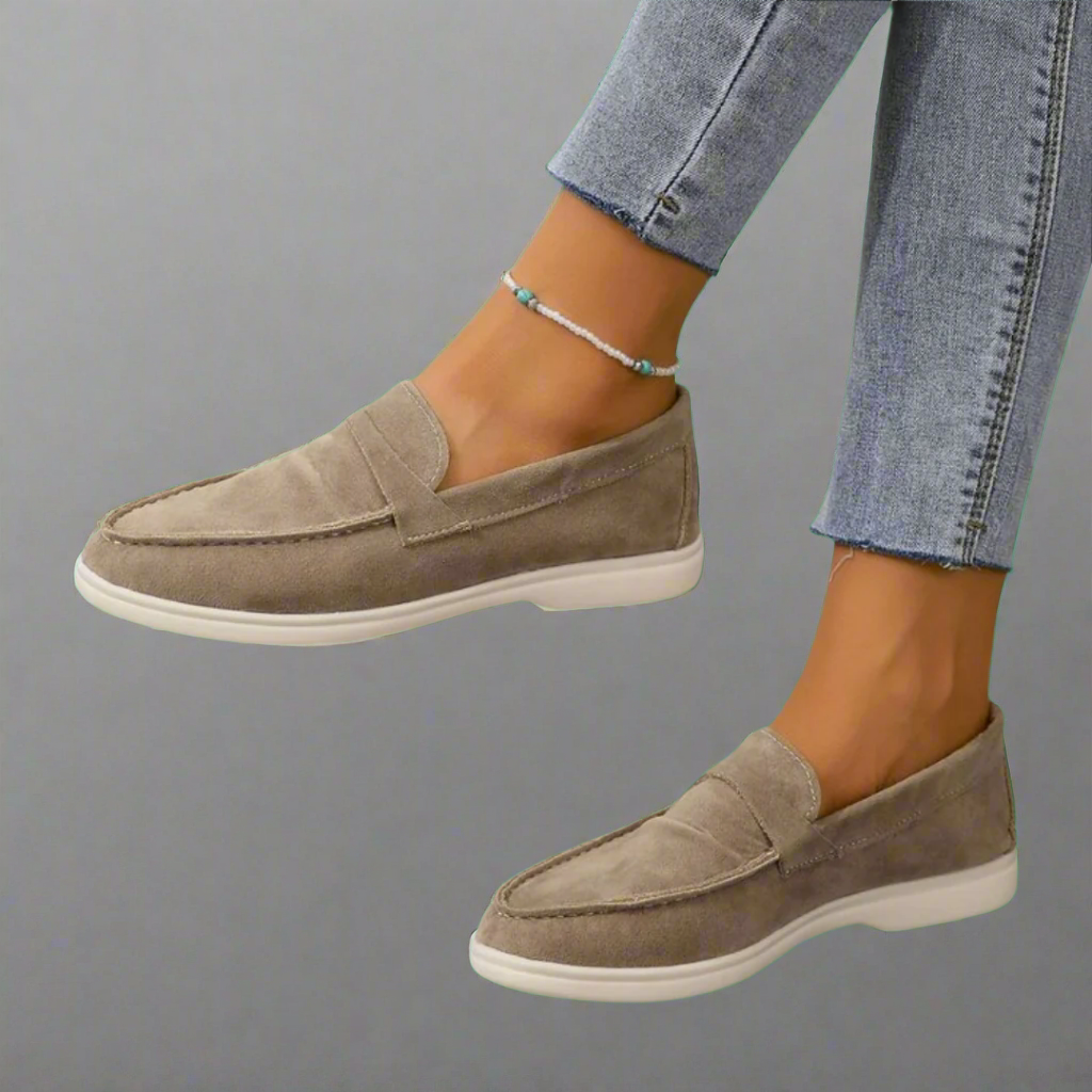 Lina | Elegante Suède Mocassins