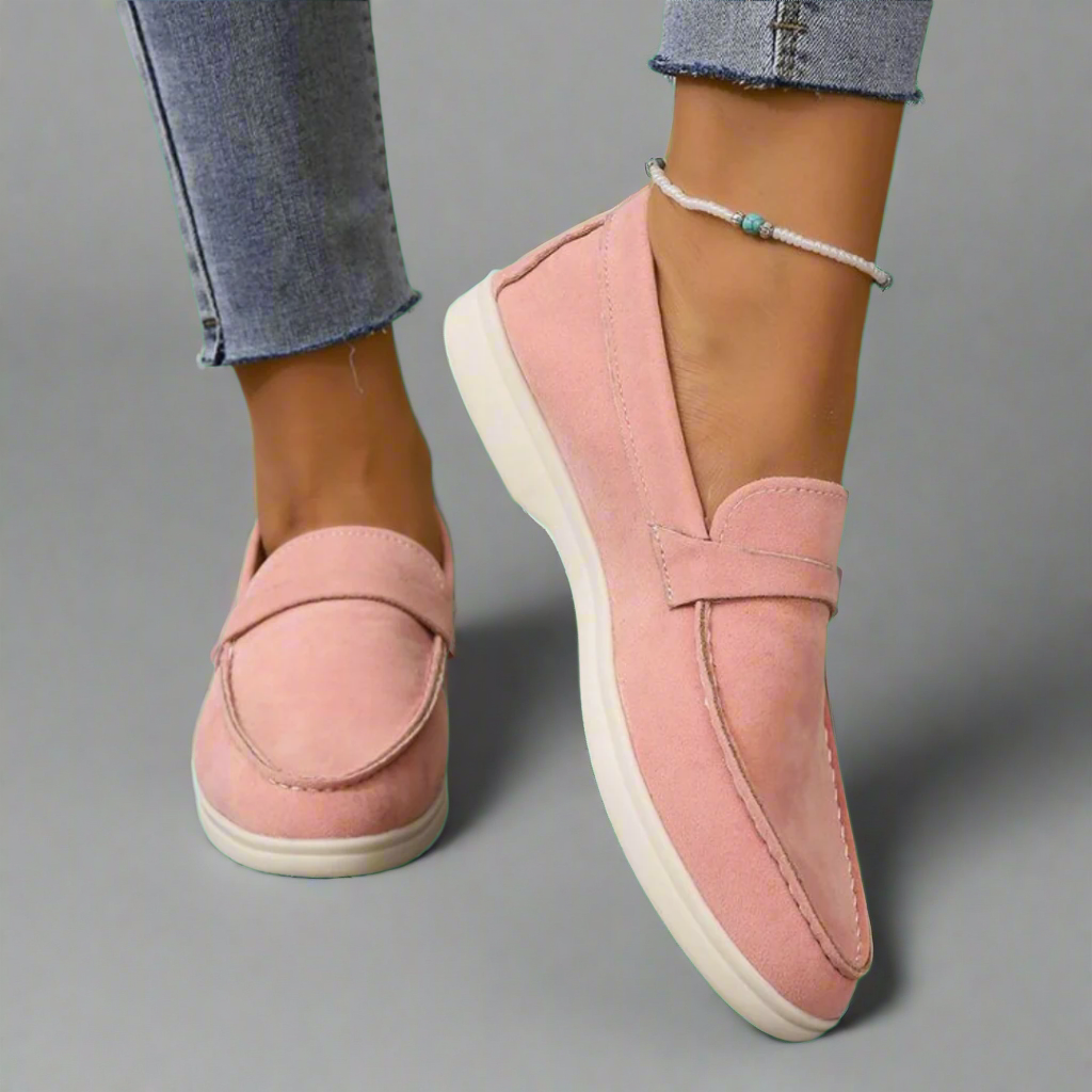 Lina | Elegante Suède Mocassins
