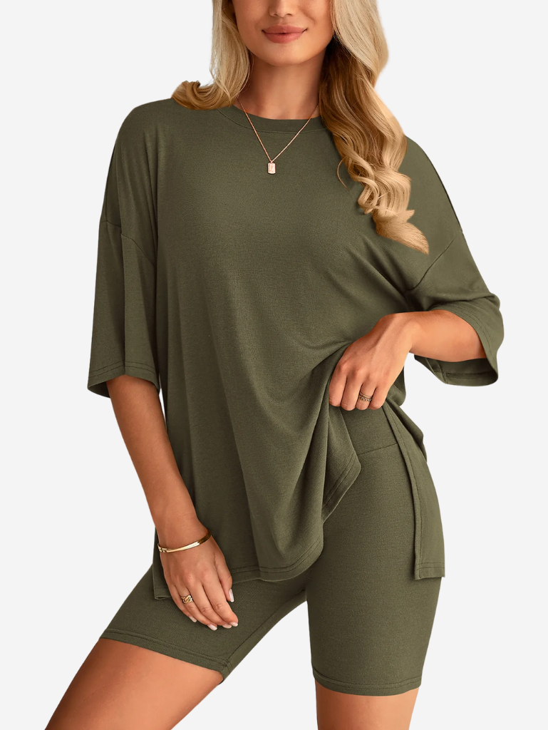 Mandy Duo Set | Oversized duo-set voor dames met sportieve flair