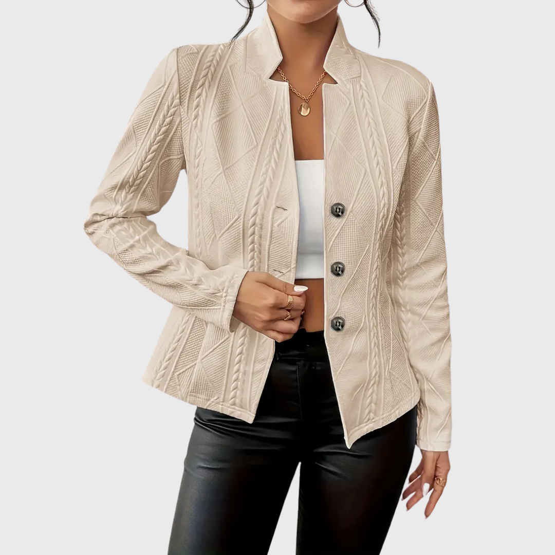 Amber | Blazer met elegante details