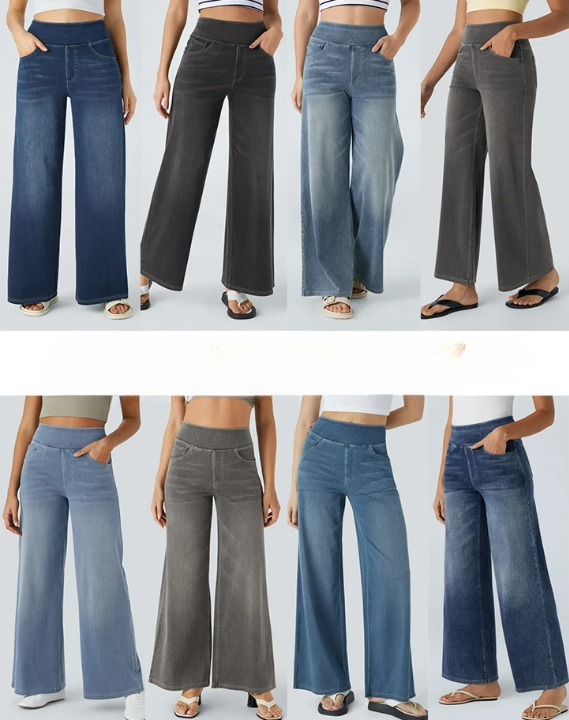 Flora | Comfortabele jeans met hoge taille