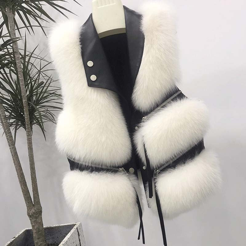 Carla | Fur Bodywarmer