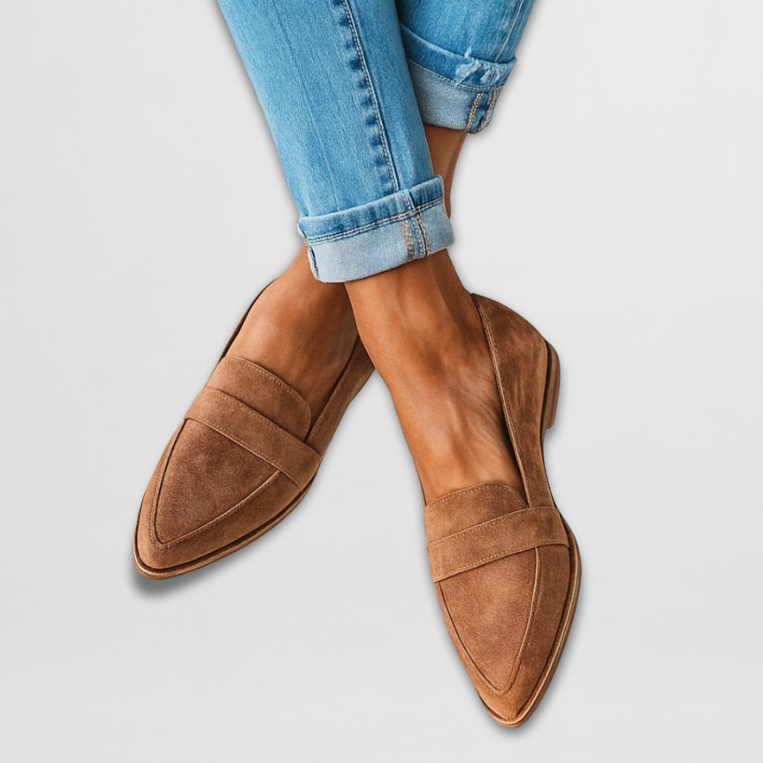 Ines | Suède Mocassins