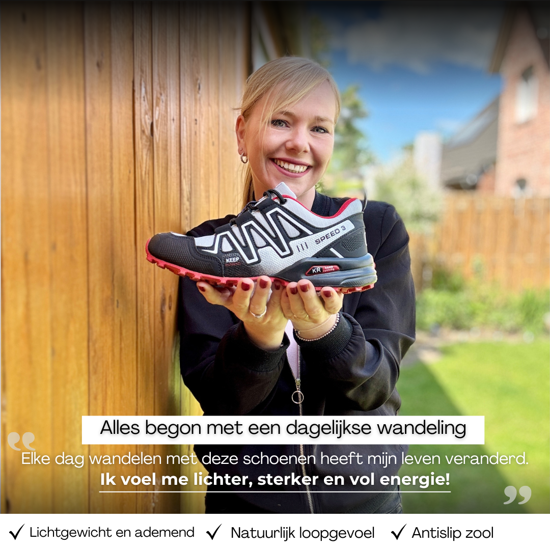 OrthoTrekking - Ergonomische pijnverlichtende trekking- en wandelschoenen