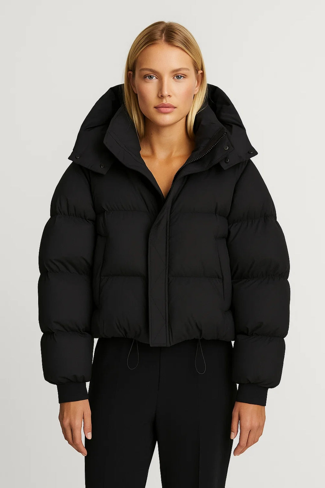 Damesjas Gewatteerd en Warm | Modern Volume Design