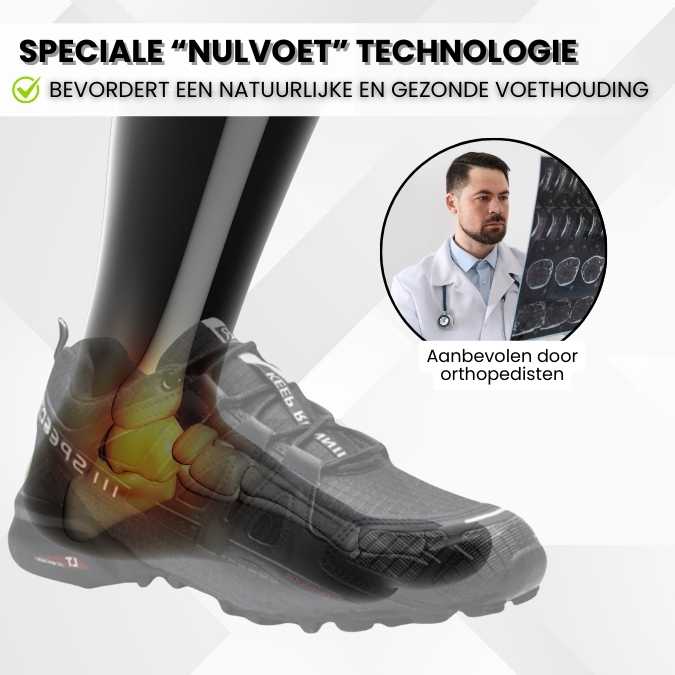 OrthoTrekking - Ergonomische pijnverlichtende trekking- en wandelschoenen