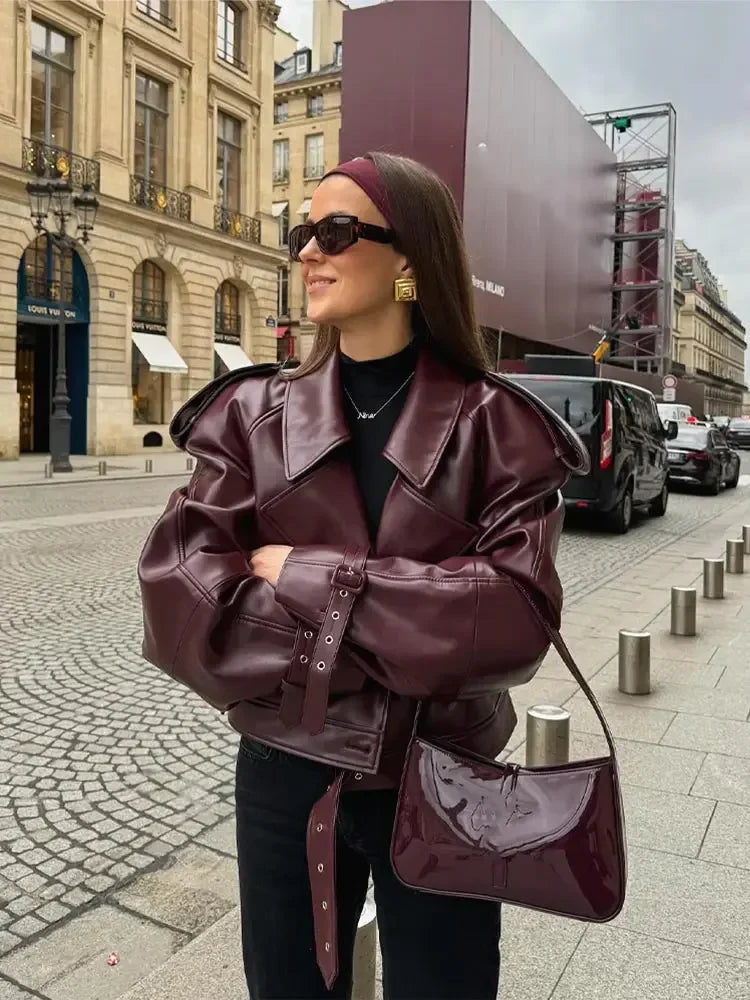 Clara | Leather Jacket